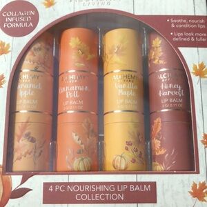 4 pc collagen infused lip balm